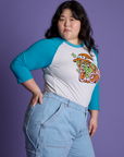*PRE-ORDER* Halloween Raglan Tee - Witch
