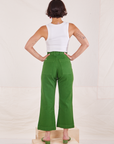 Heritage Westerns in Lawn Green back view on Soraya