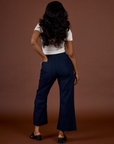 TRY-A-STYLE TUESDAY - Linen Action Pants - Navy Blue *FINAL SALE*