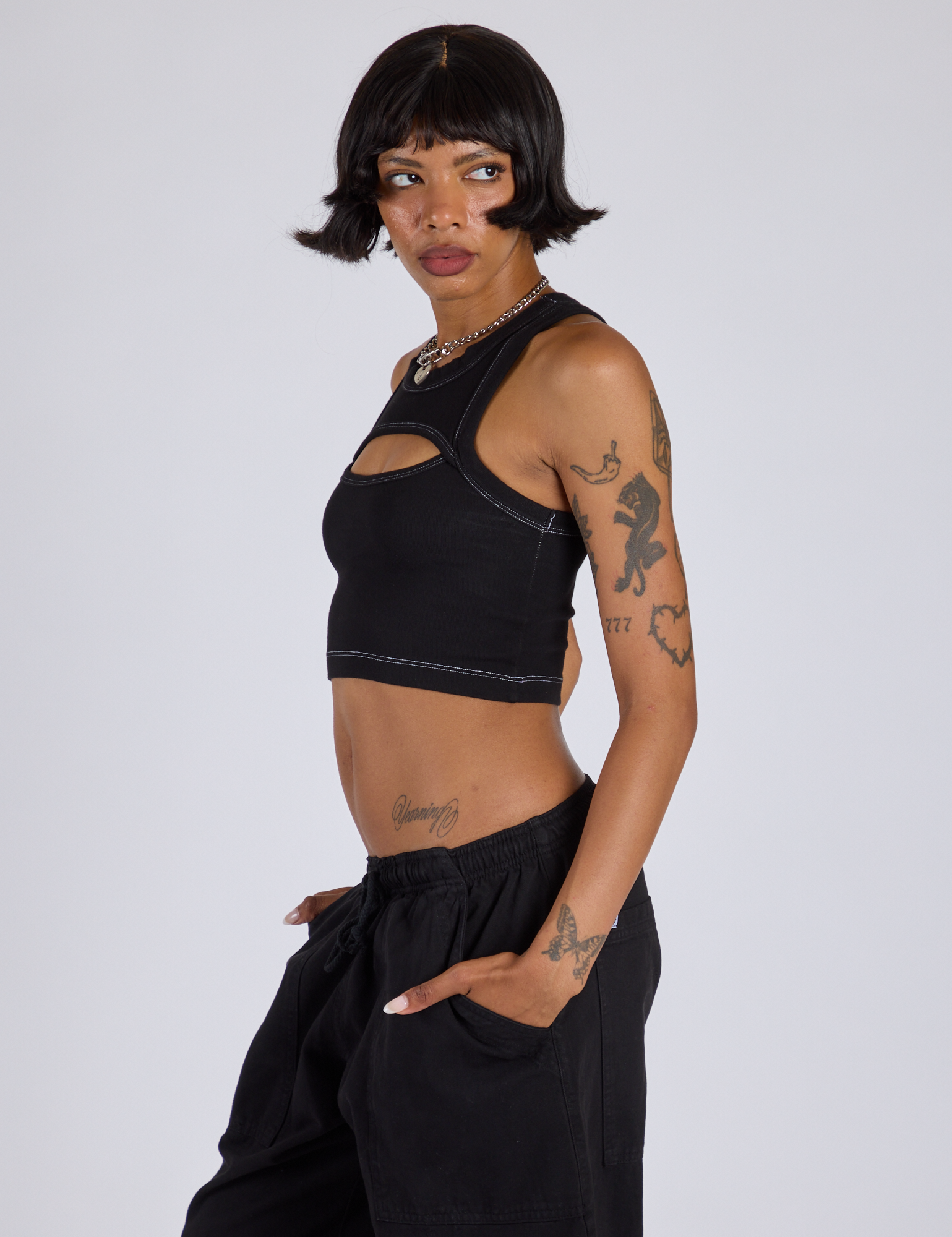 Porthole Tank - Basic Black