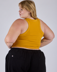 Porthole Tank - Mustard Yellow