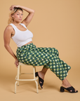 Printed Action Pants - Lucky (Green)