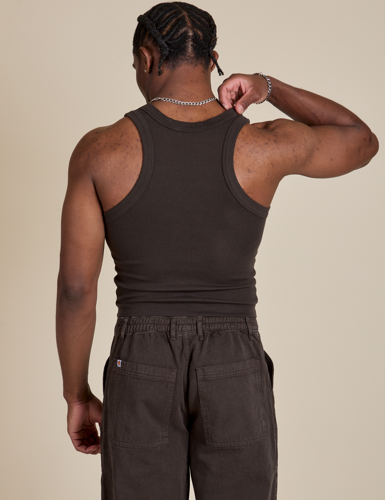 Racerback Tank - Espresso Brown