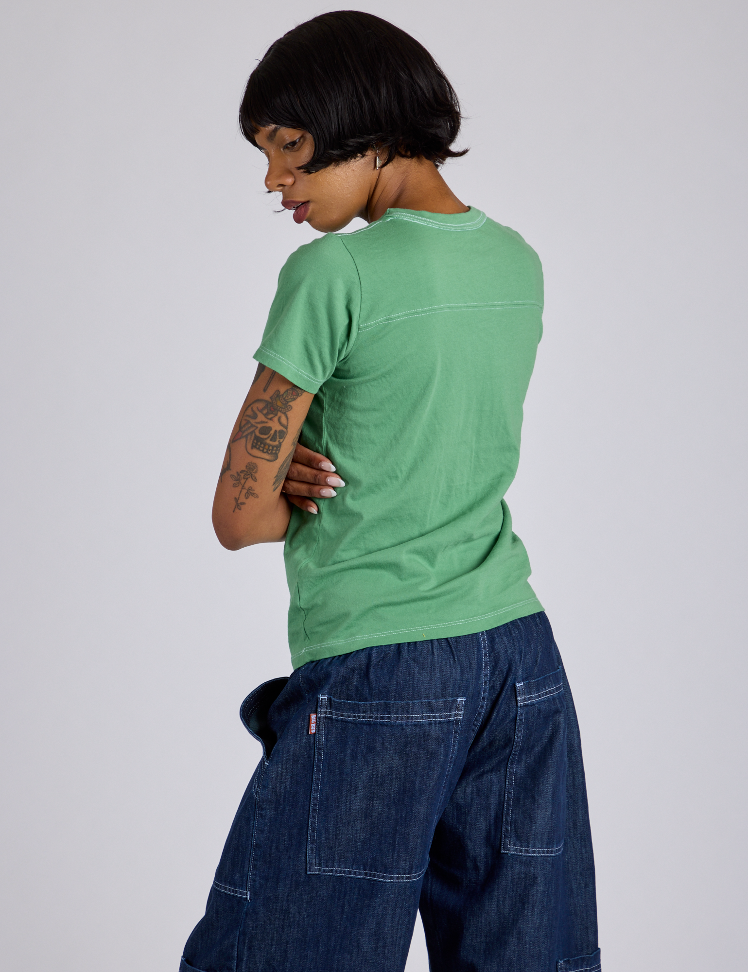 Jr. Varsity Tee - Seafoam Green
