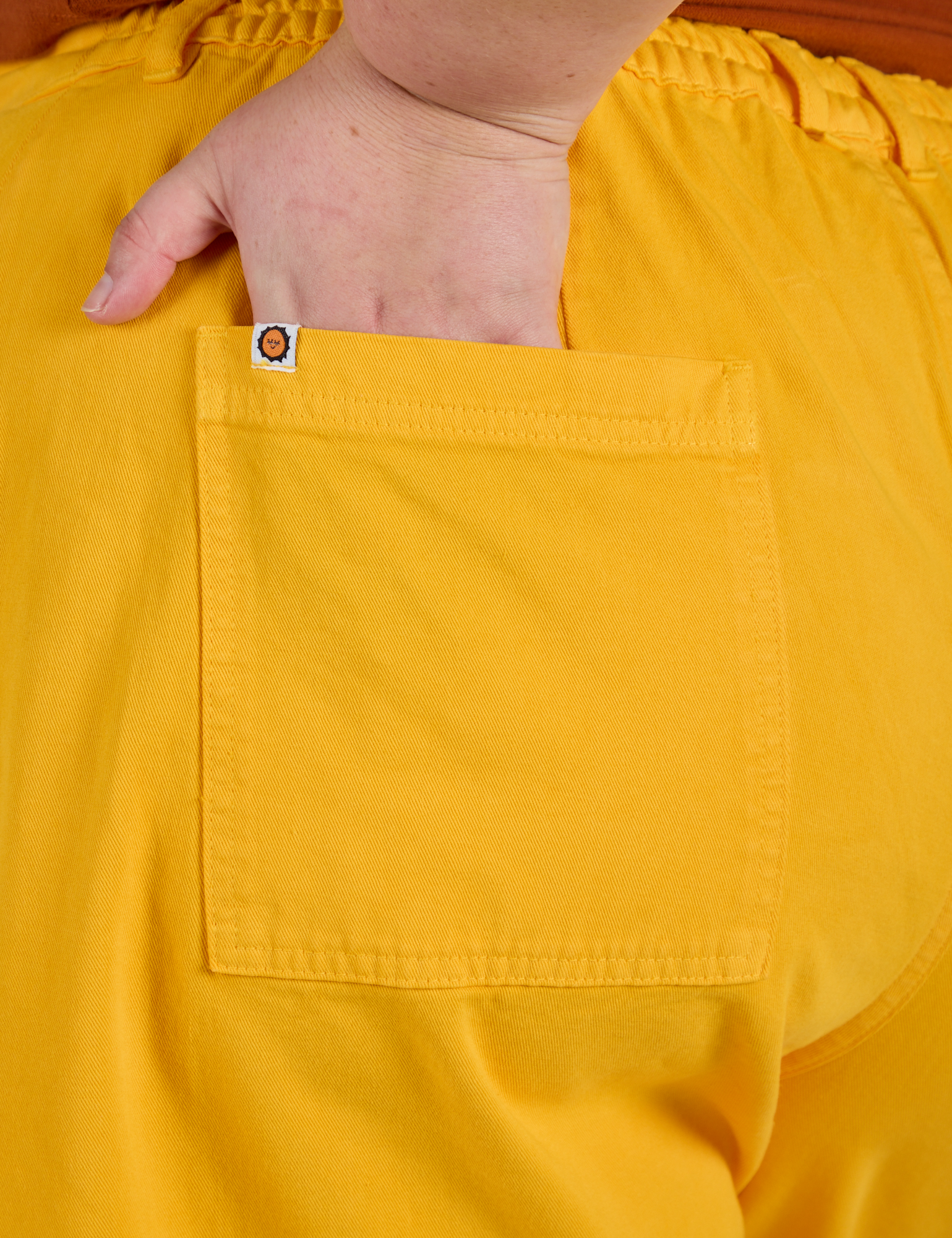 Longline Work Shorts - Sunshine Yellow – BIG BUD PRESS