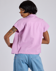 Pantry Button-Up - Lilac Purple