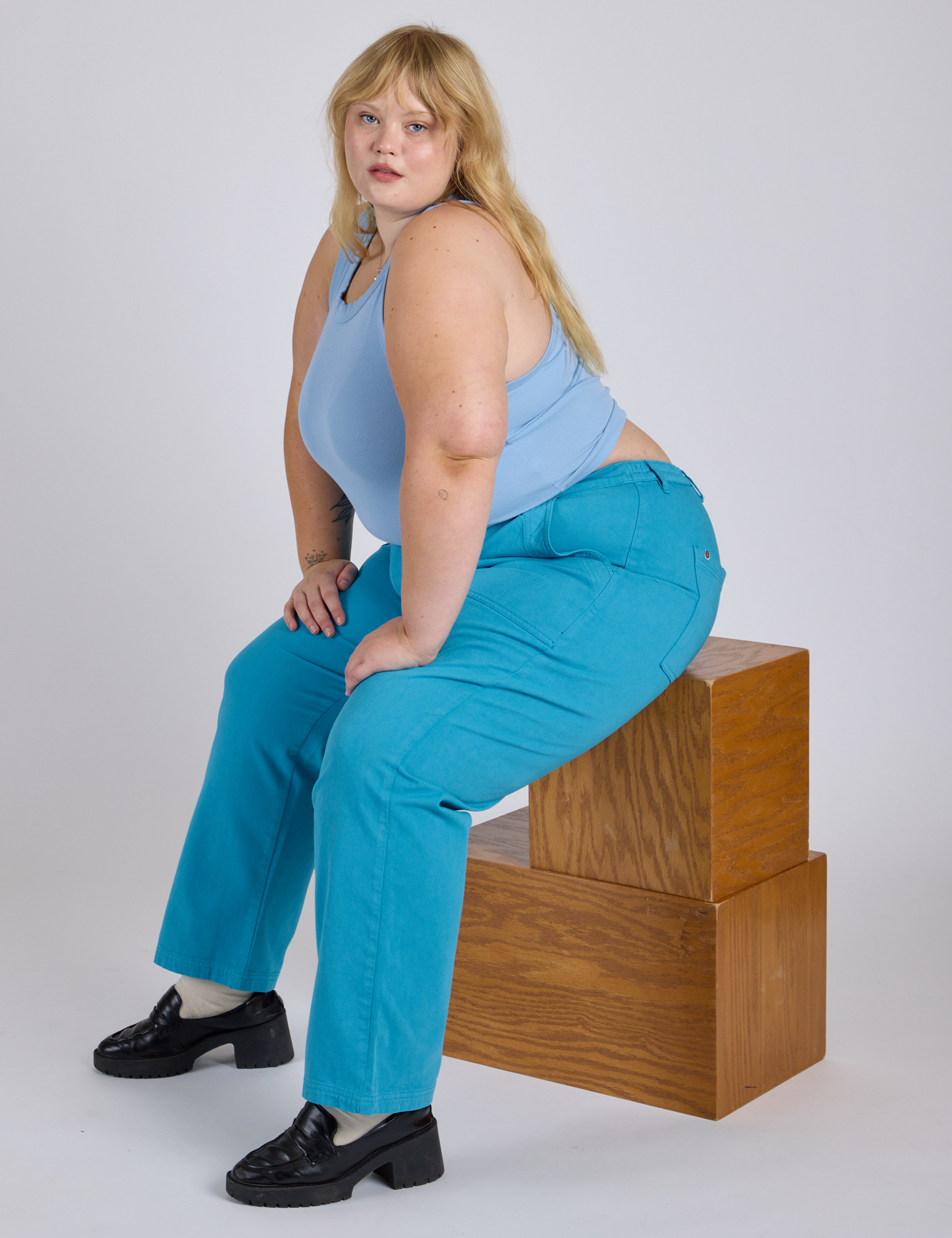 Work Pants - Hawaiian Blue