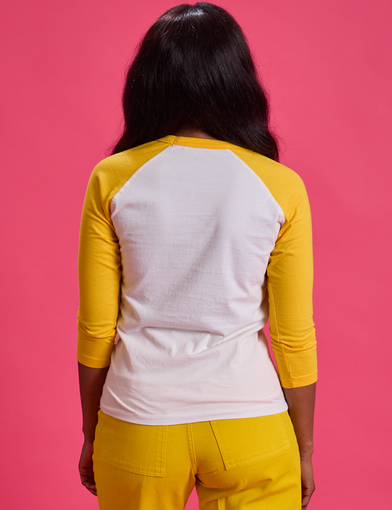 Taxi Raglan Tee in Toronto back view on kandia