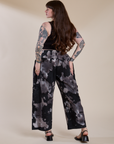 Magic Waters Drop Pocket Pants in Ink Blot back view on Sydney