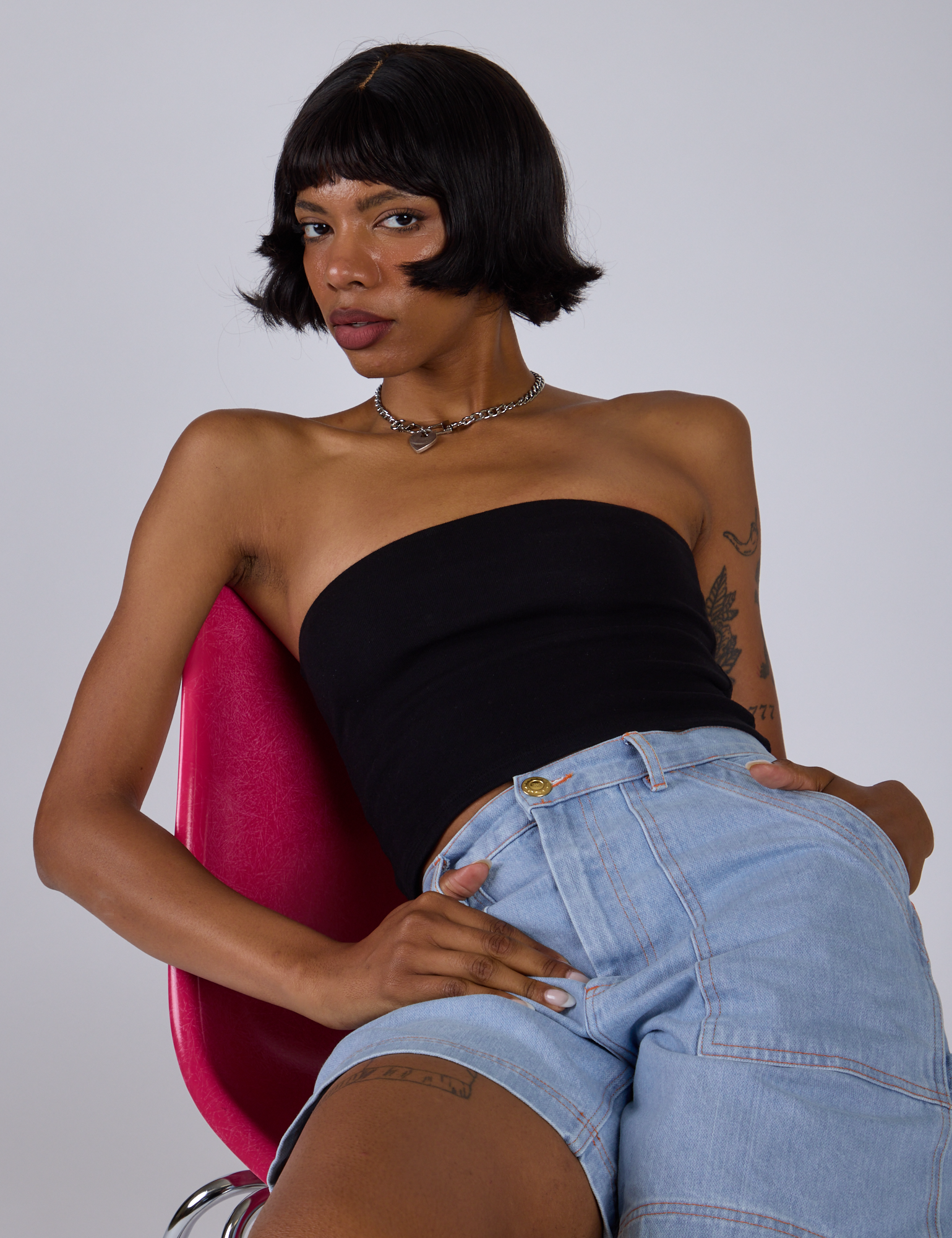 Tube Top - Basic Black