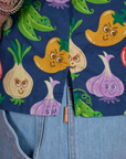 Veggie Village Pantry Button-Up