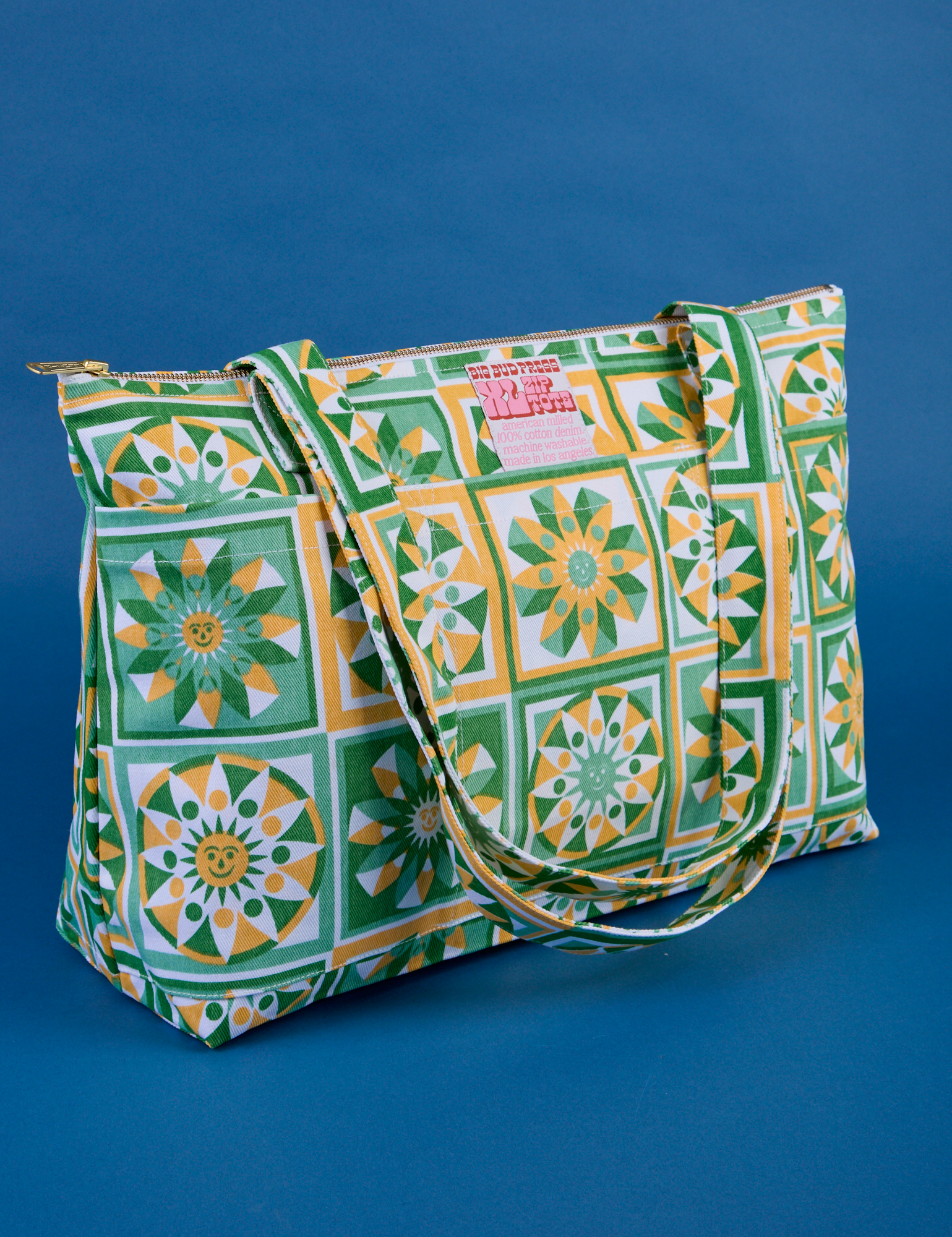 Spring Quilt Printed Bags