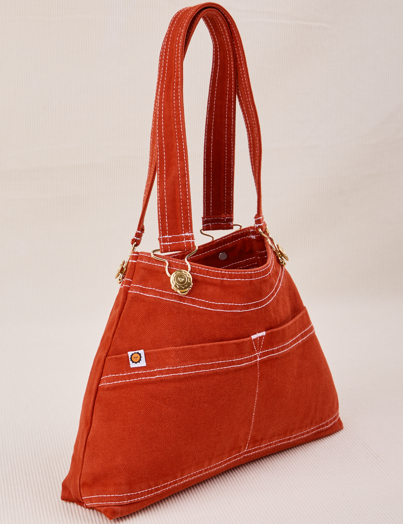 Overall Handbag in Paprika