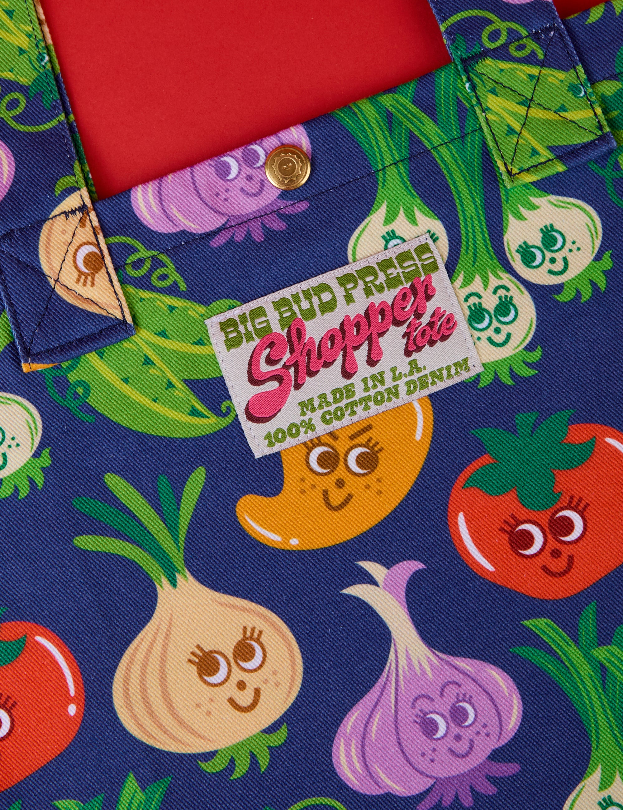 Veggie Village Printed Bags
