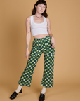 Printed Action Pants - Lucky (Green)