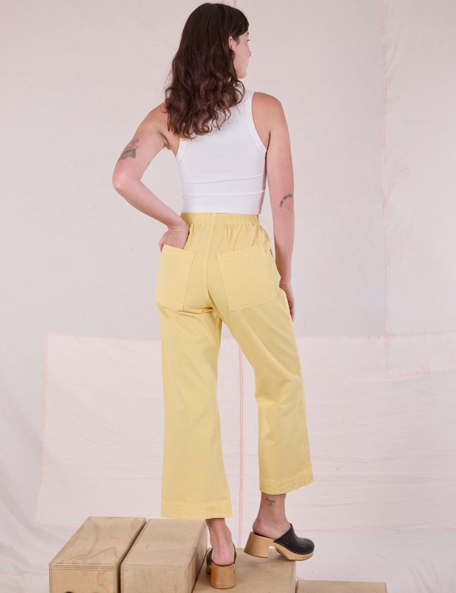 Action Pants - Butter Yellow