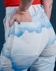 Work Pants - Sunny Cloud Airbrush