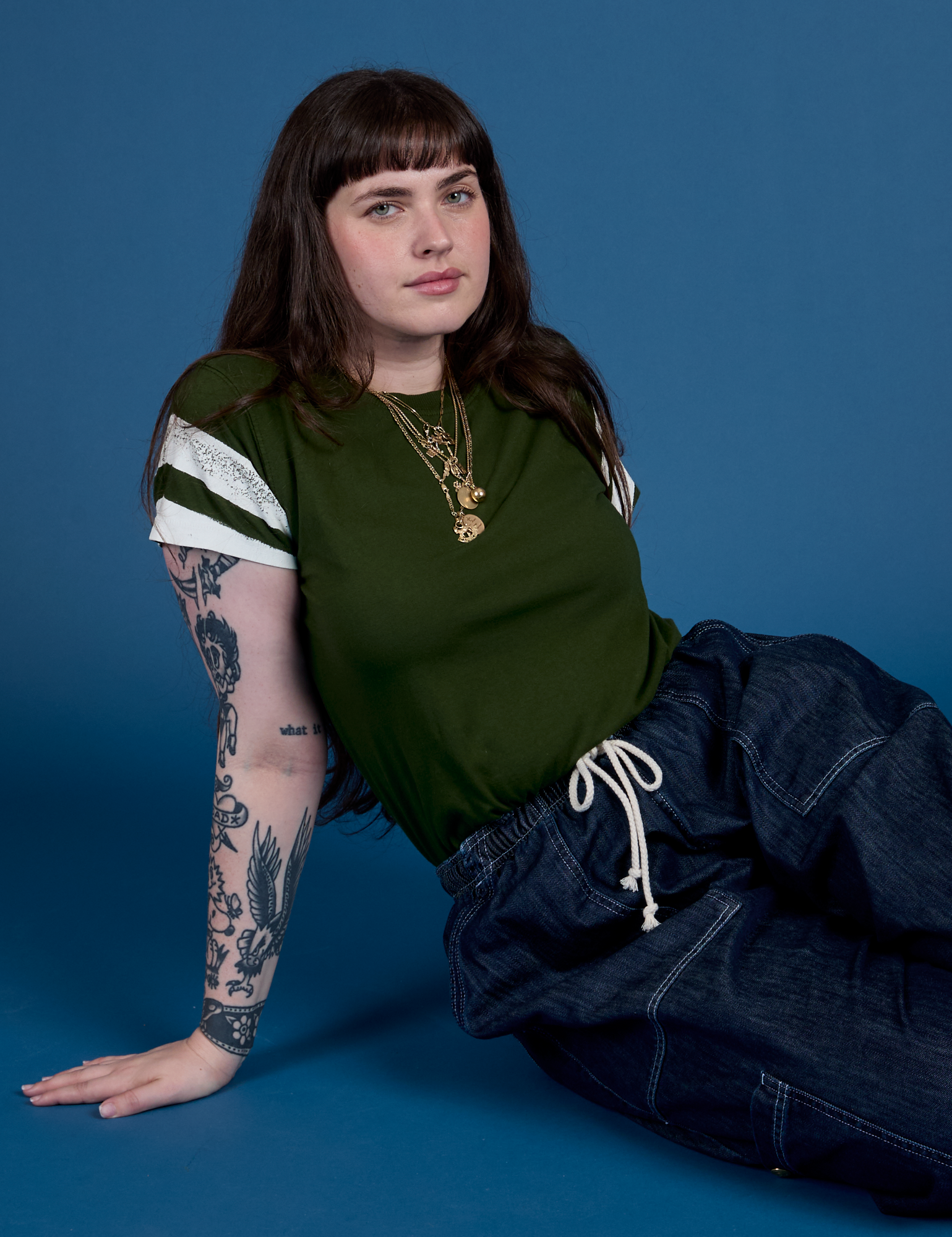 Painted Vintage Tee - Evergreen