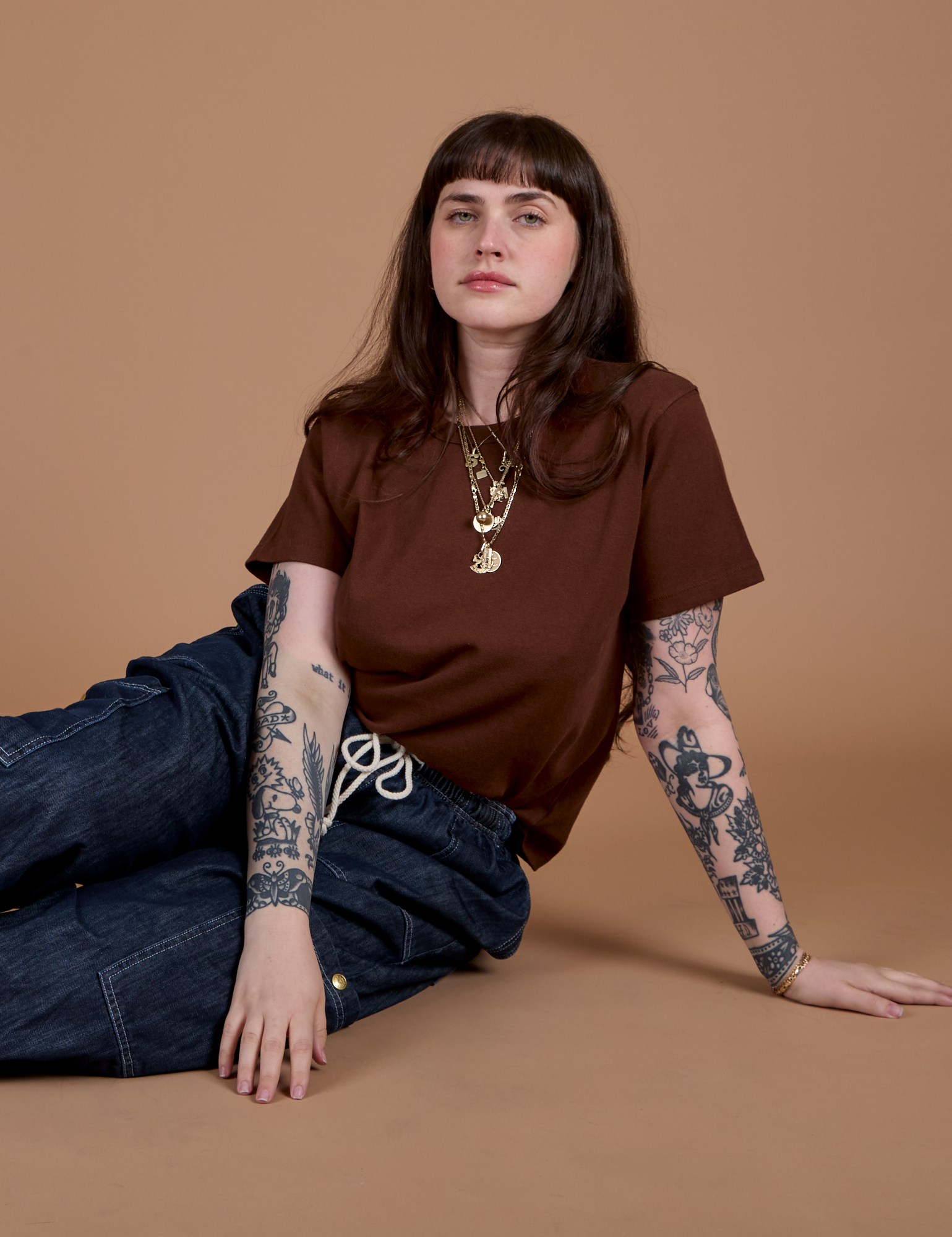 Burly Tee - Fudgesicle Brown