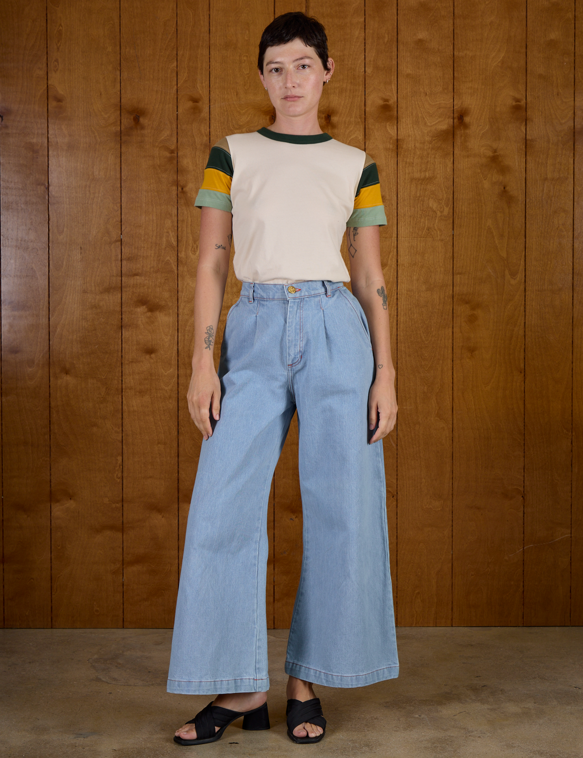Calypso Tee - Off White Multi