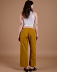 Drop Pocket Cargo Pants - Spicy Mustard