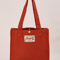Shopper Tote Bag in Paprika