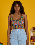 Cropped Tank - Fruit Fantasy