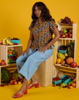 Fruit Fantasy Pantry Button-Up