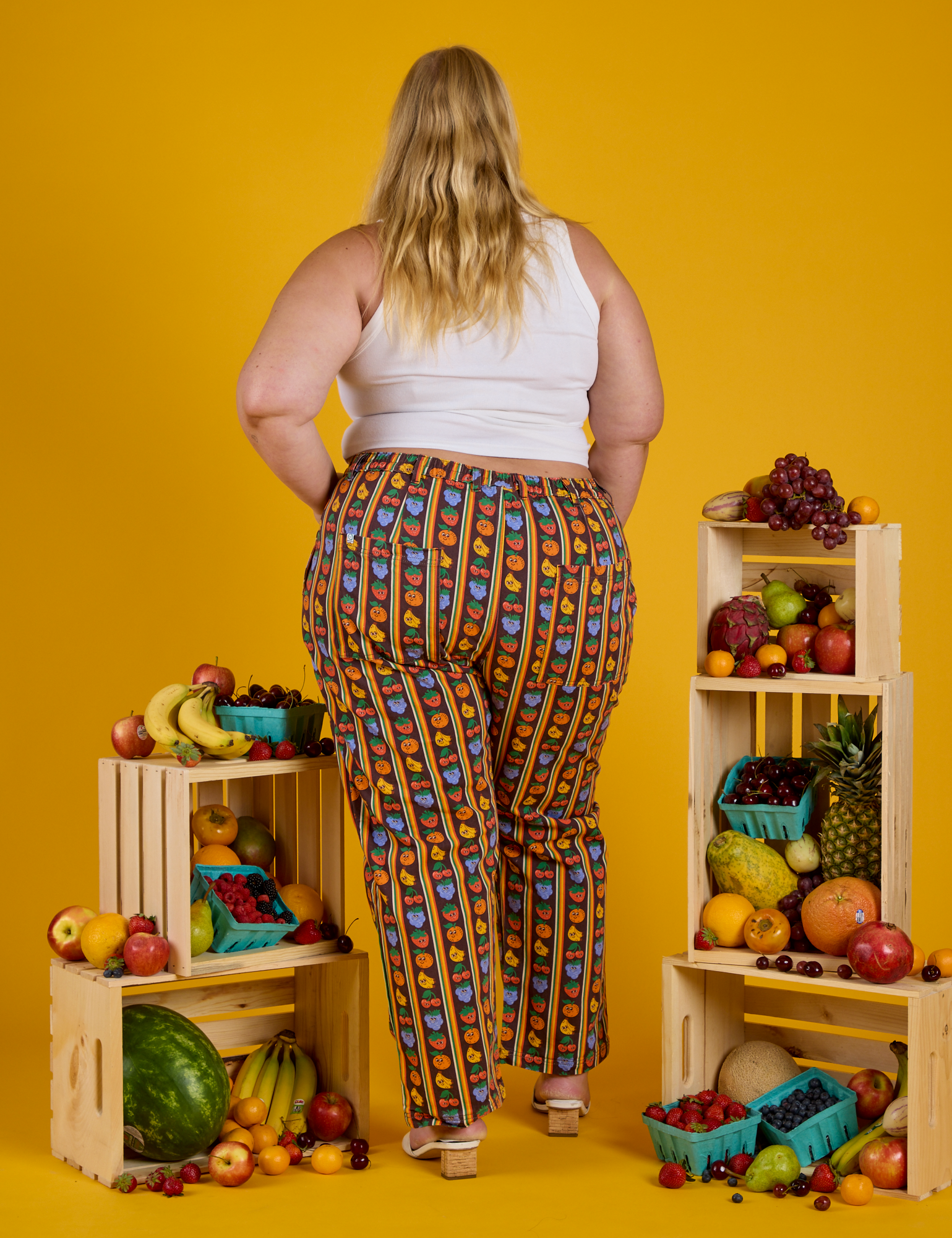 Work Pants - Fruit Fantasy