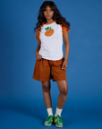 Produce Raglan Tee - Orange