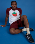 Produce Raglan Tee - Strawberry