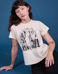 Vintage Tee in Group Show worn by Alex