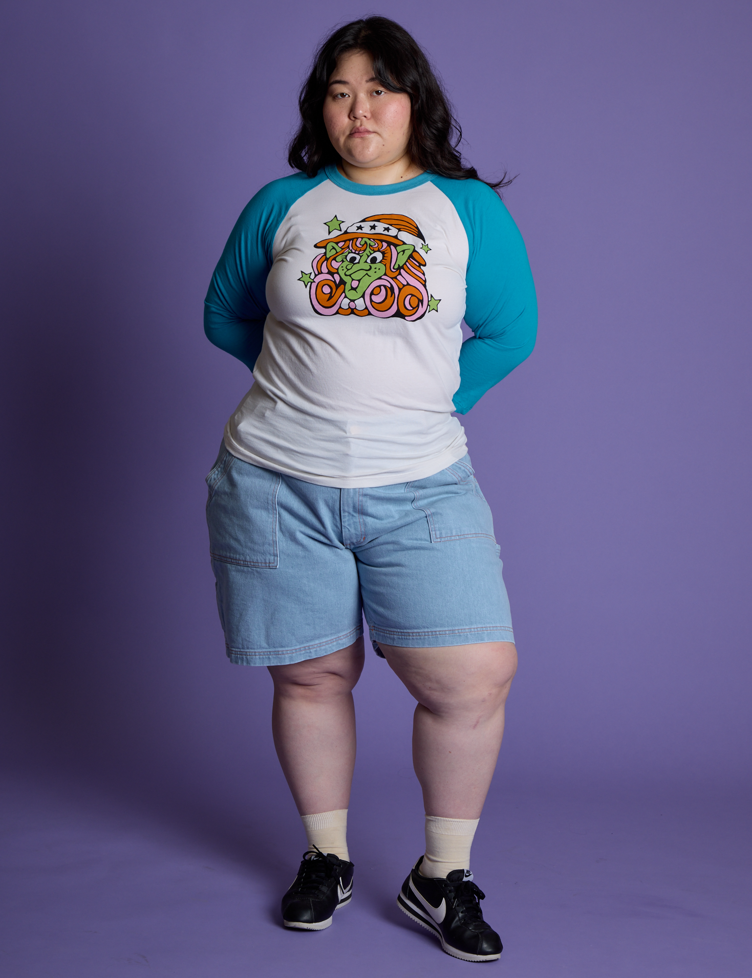 *PRE-ORDER* Halloween Raglan Tee - Witch