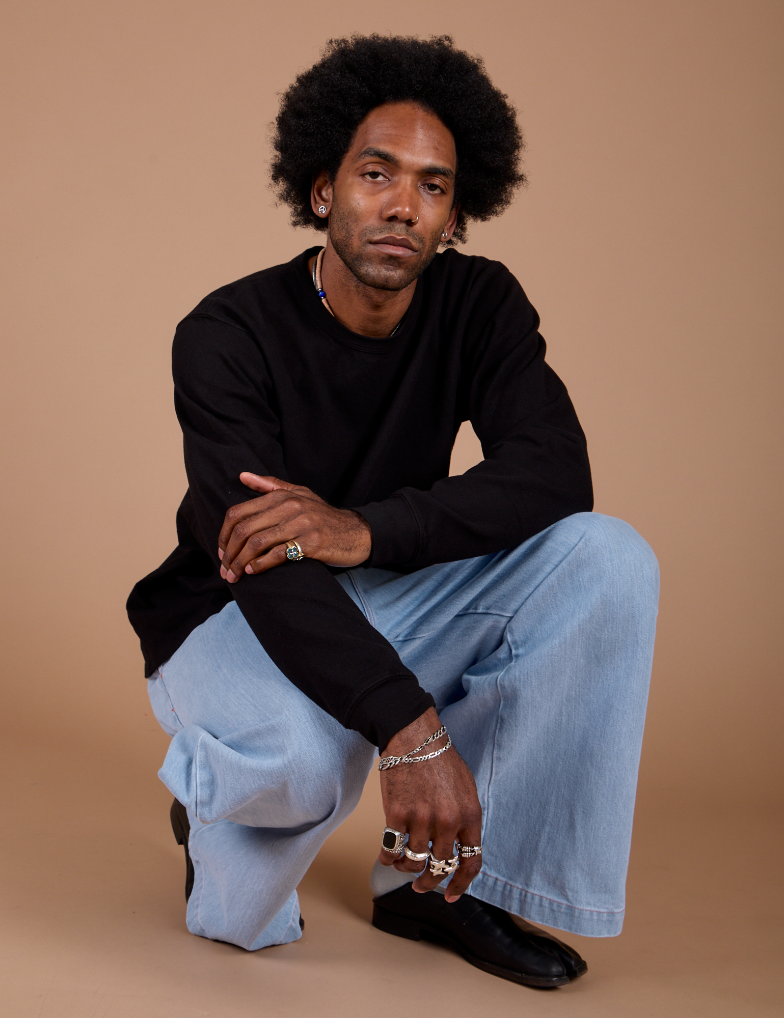 Long Sleeve Burly Tee - Basic Black