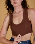 Mini Tank - Fudgesicle Brown