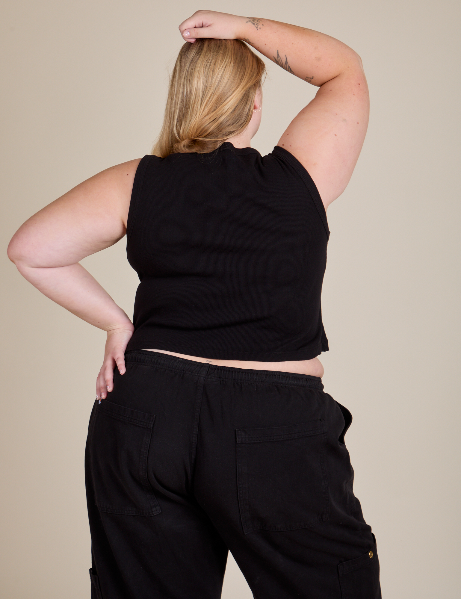 Muscle Tee - Basic Black