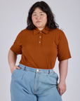 Classic Polo - Burnt Terracotta