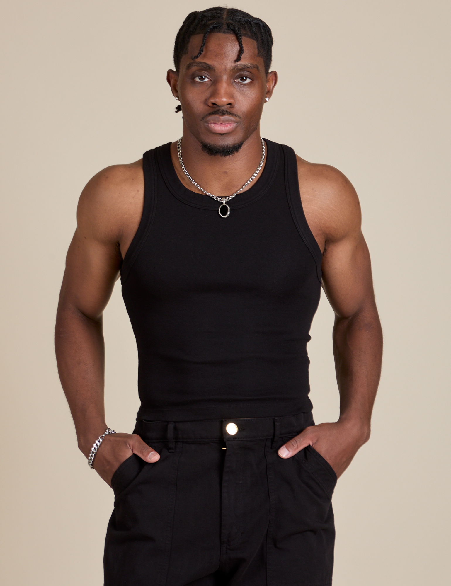 Racerback Tank - Basic Black – BIG BUD PRESS