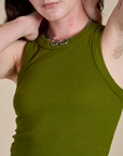 Racerback Tank - Summer Olive