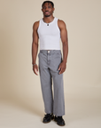 Racerback Tank - Vintage Tee White