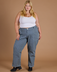 Railroad Denim Work Pants - Natural
