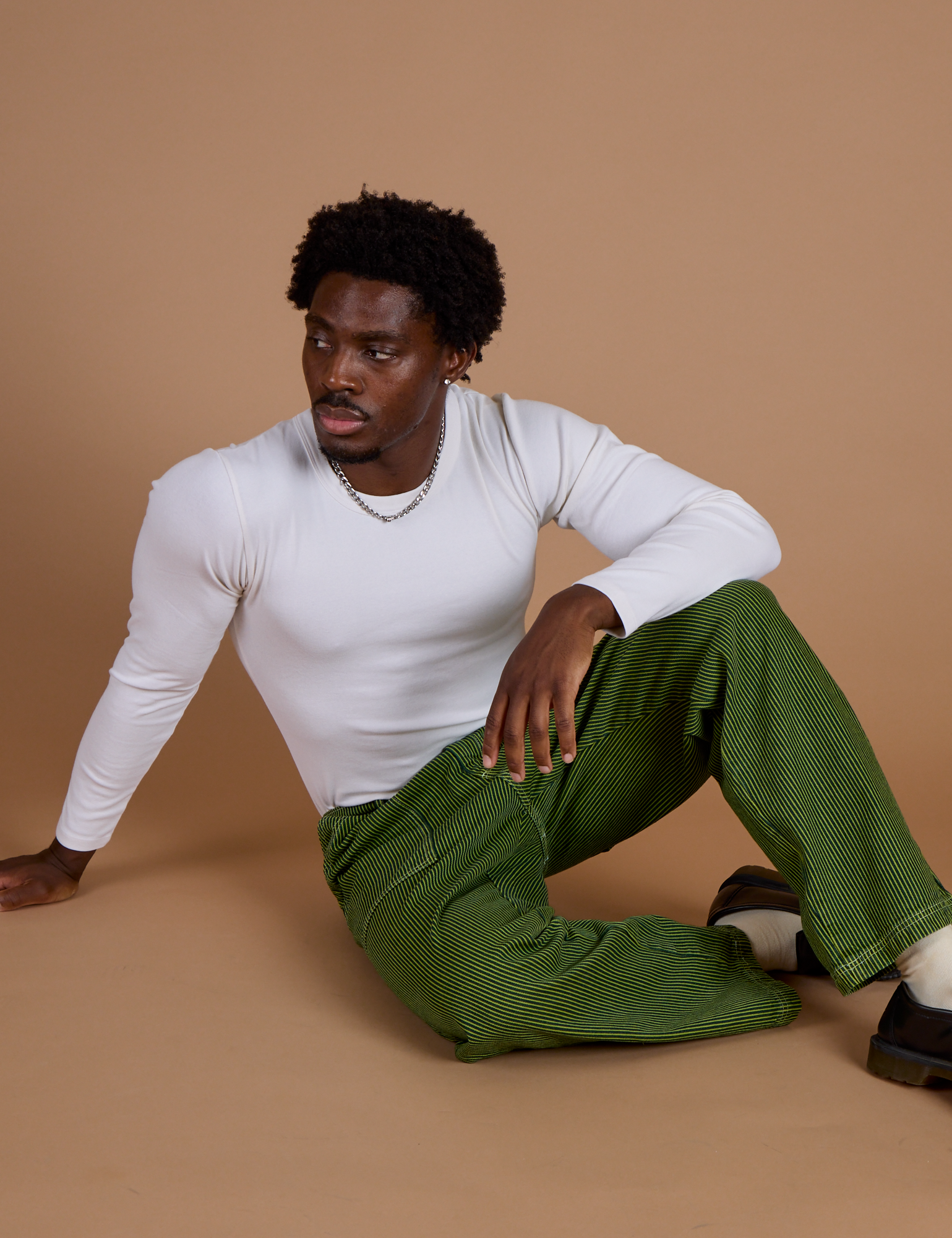 Railroad Denim Work Pants - Gross Green Overdye