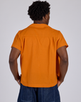 Pantry Button-Up - Creamsicle Orange