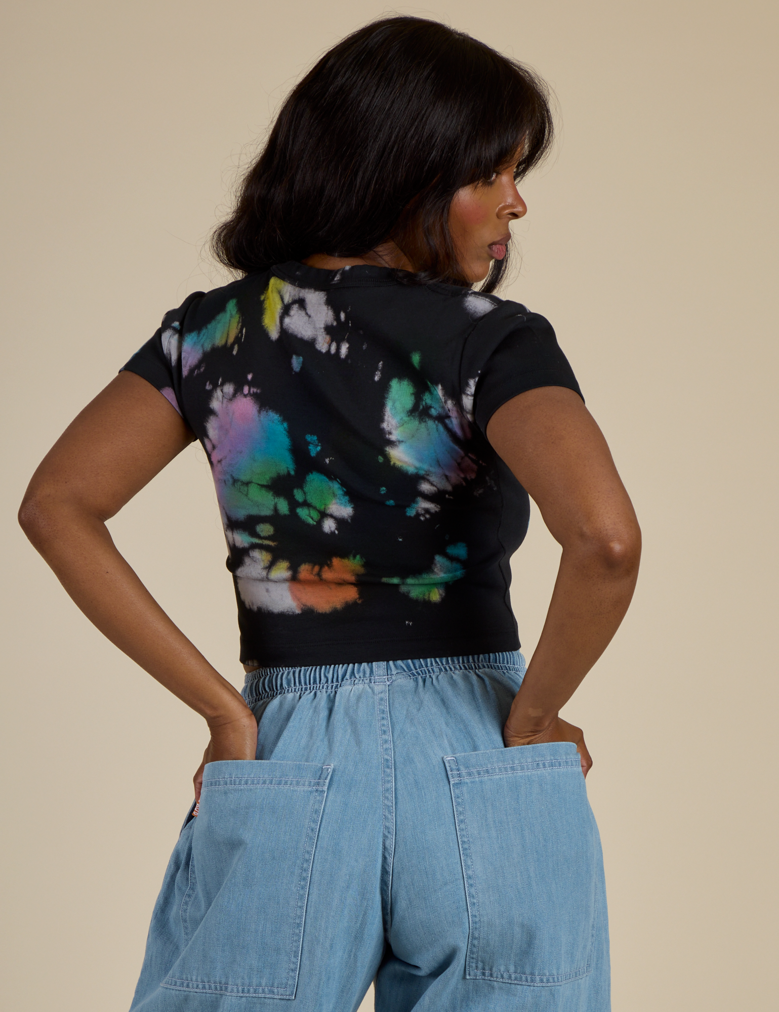 *PRE-ORDER* Rainbow Magic Waters Cropped Baby Tee