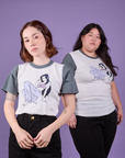 Hana and Ashley are wearing Grey Cool Girl Tee