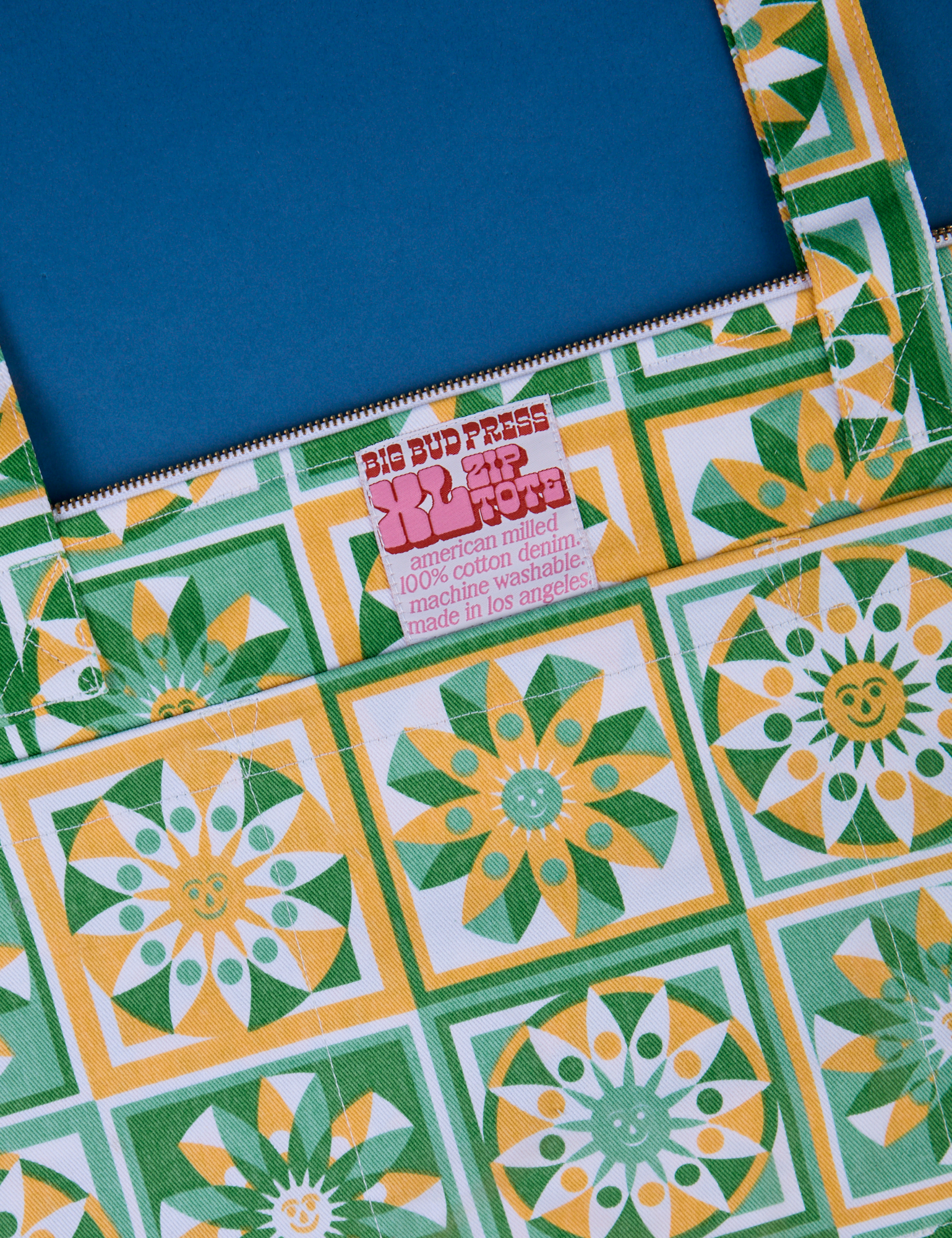 Spring Quilt Printed Bags