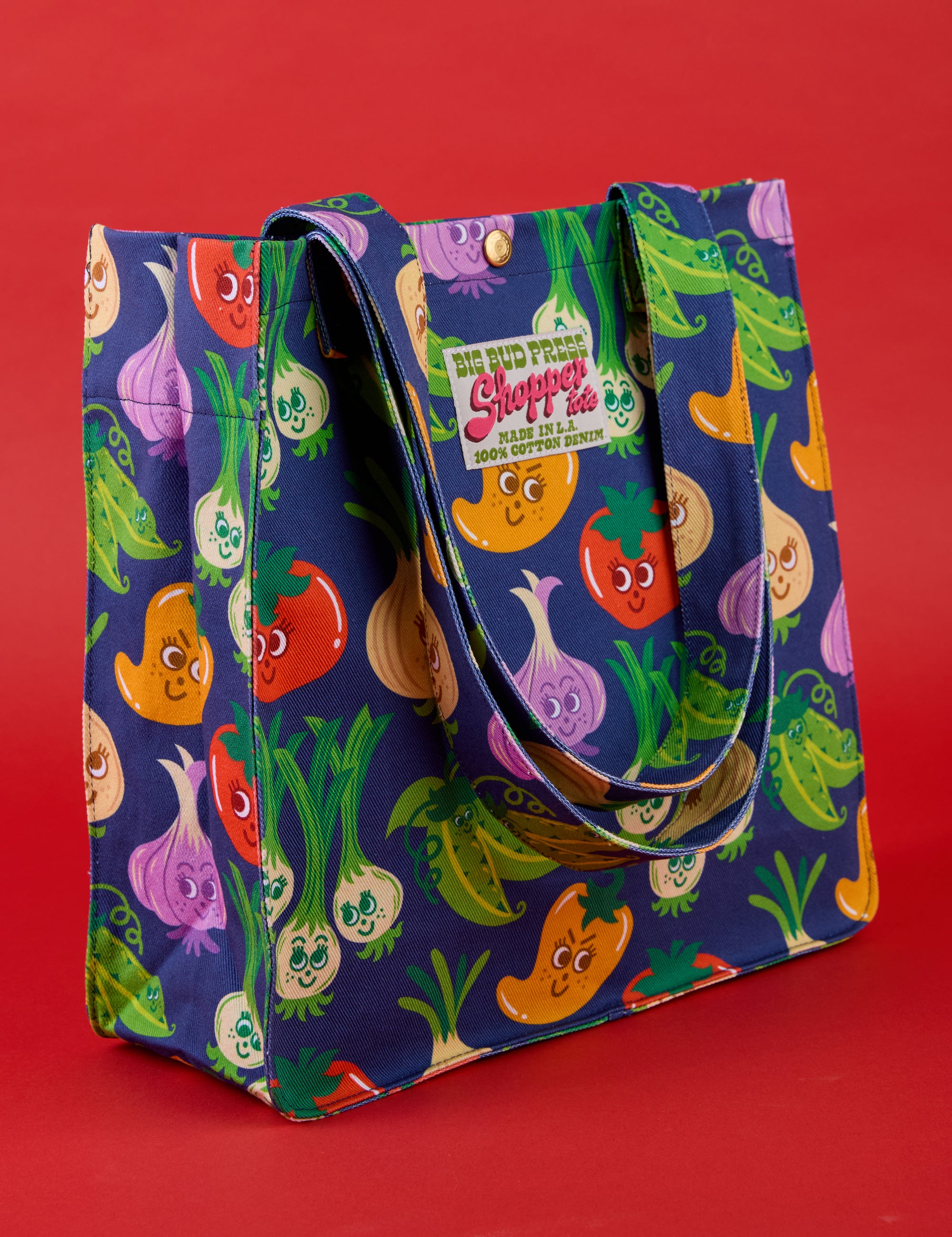 Veggie Village Printed Bags