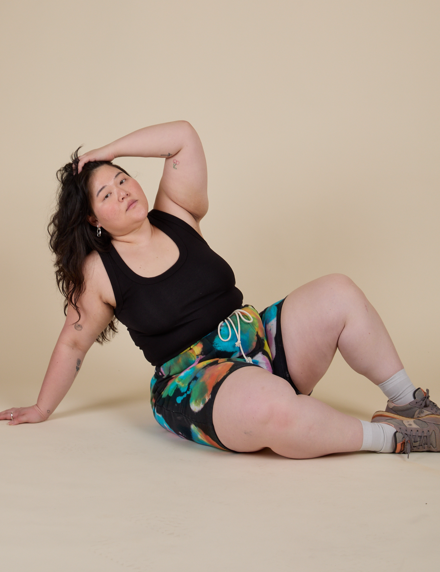 Heavyweight Sweat Shorts - Rainbow Magic Waters