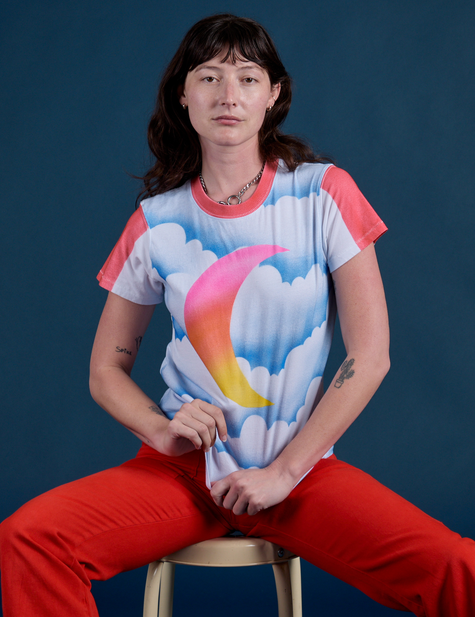 Airbrush Moon Vintage Tee