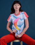 Airbrush Moon Vintage Tee